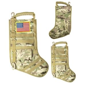 Camouflage Tactical Molle Bag Christmas Stocking - Indoor & Outdoor Use